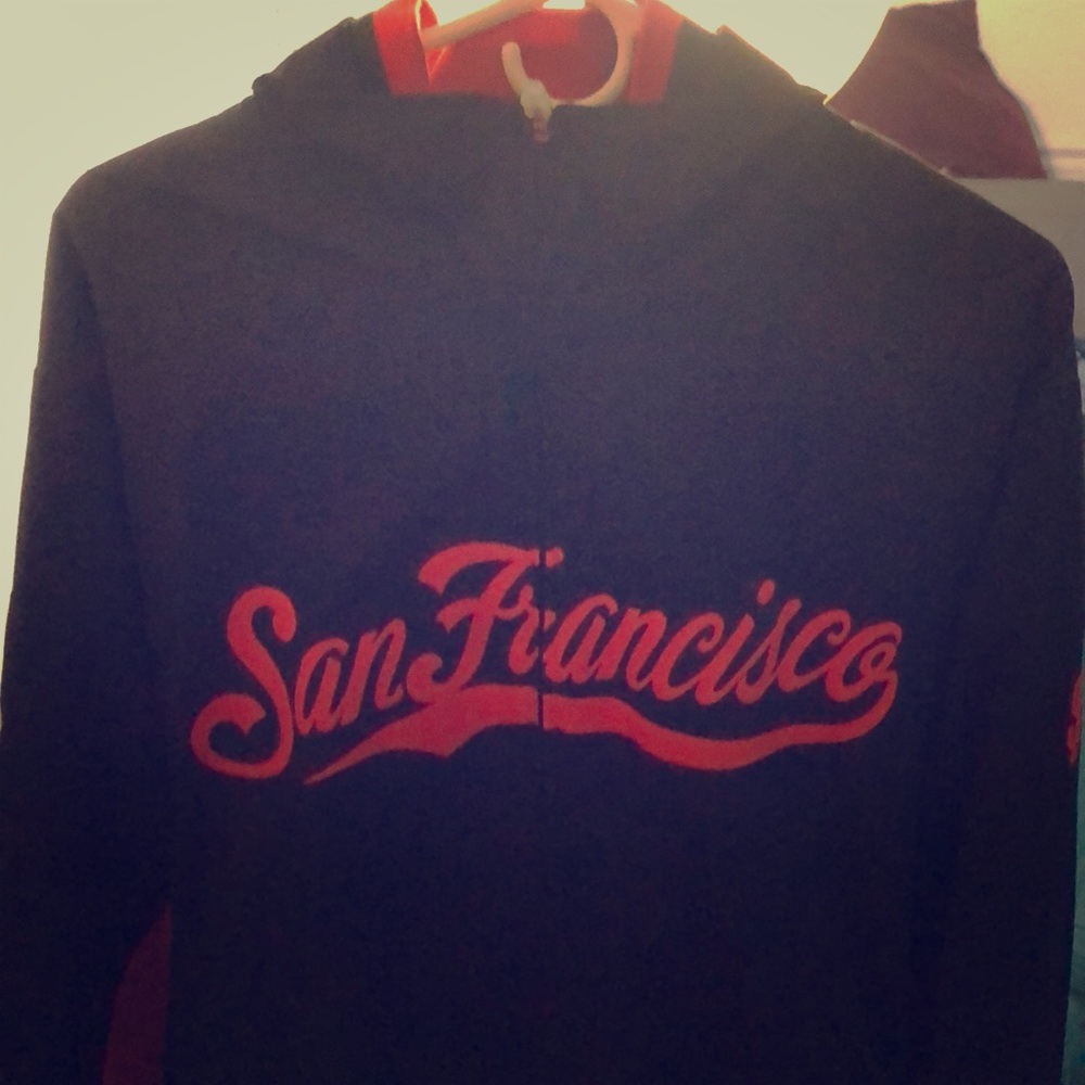 Giants warm up jacket (fleece lined)
